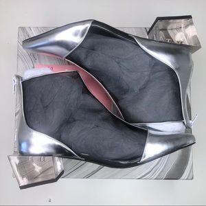 NEW Jeffrey Campbell Othello Mesh & Lucite Bootie